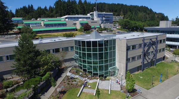 Aerial view of VIU
