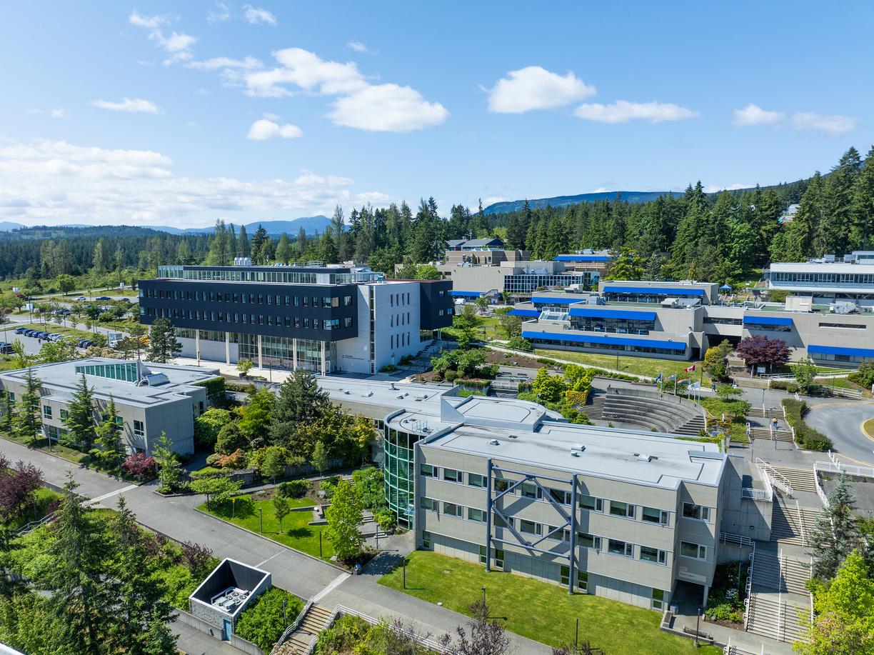 VIU Nanaimo campus aerial